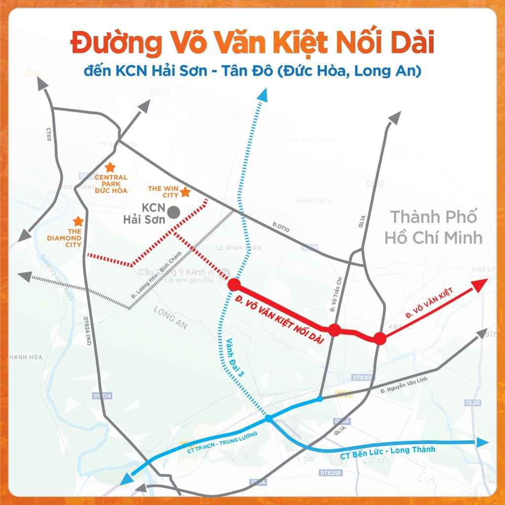 Mở Rộng Đại Lộ Võ Văn Kiệt Kết Nối Vinhomes