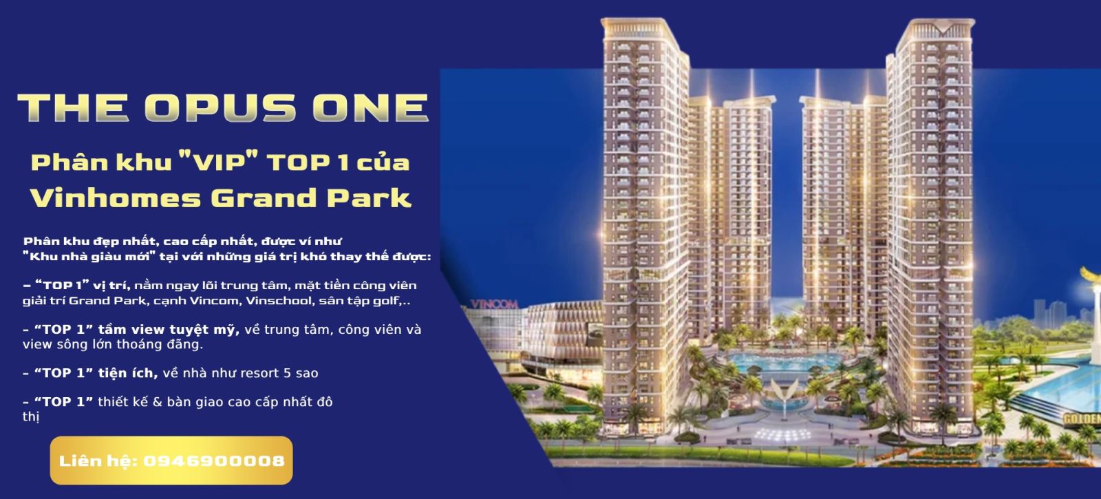 Khu VIP Vinhomes Grand Park