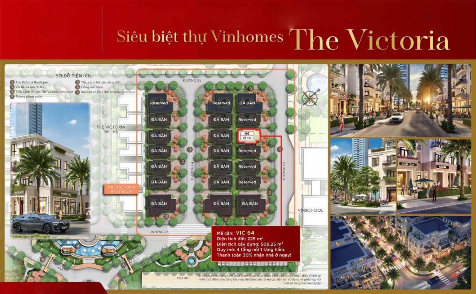 Biệt thự Victoria Vinhomes Golden River