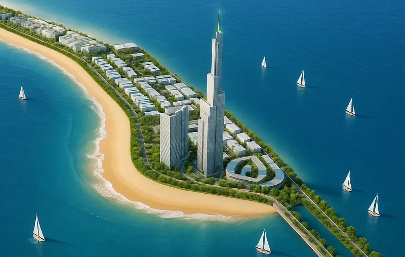 Vị Trí Tháp Hải Đăng Vinhomes Cần Giờ