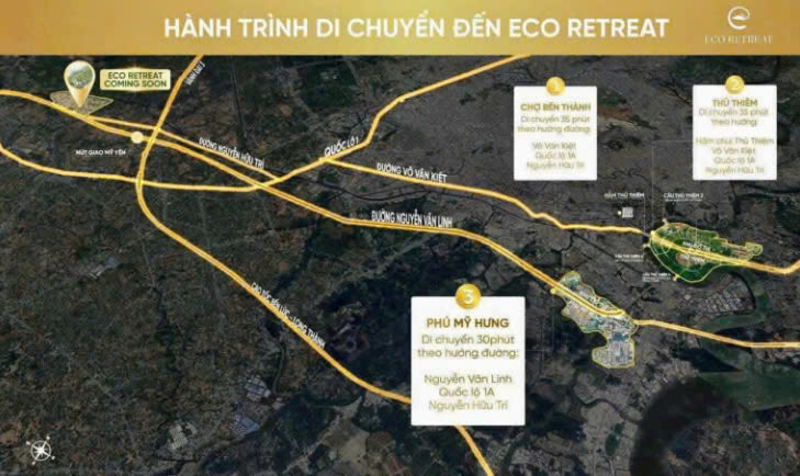 Hành Trình Di Chuyển Đến Eco Retreat