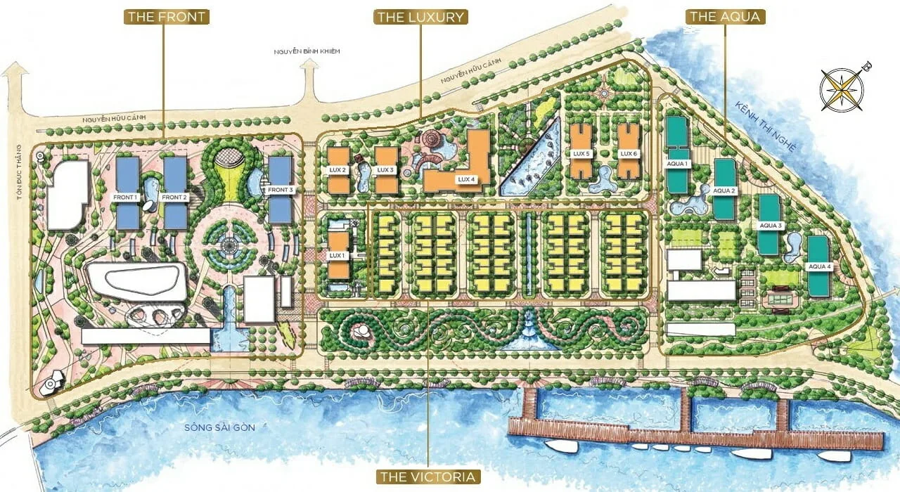 Mặt bằng Vinhomes Ba Son