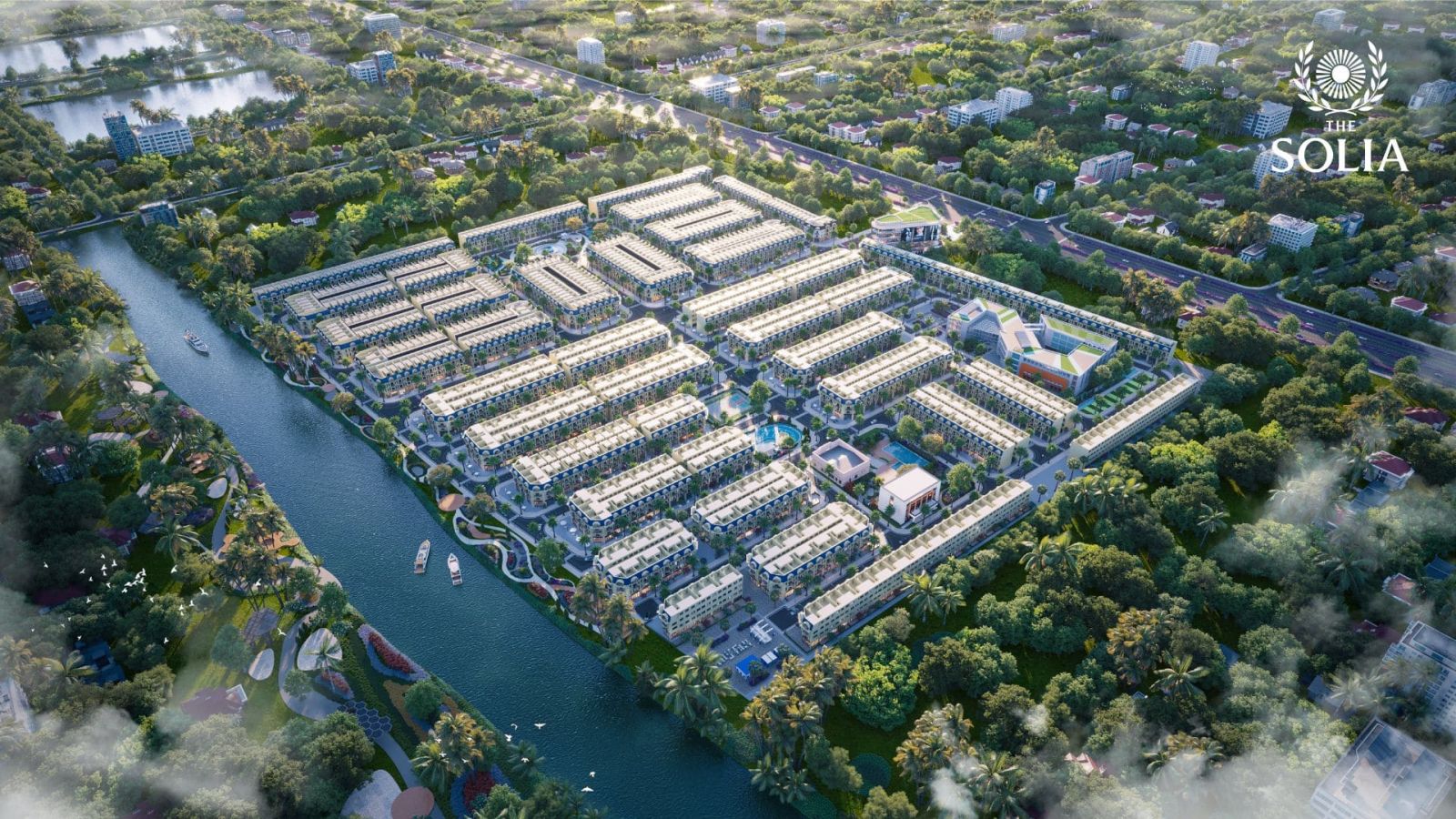 Vị trí đất nền The Solia