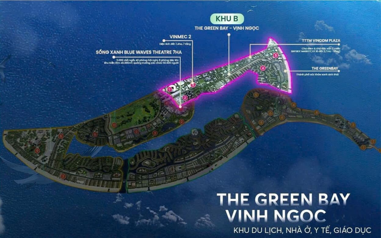 Phân khu Vinh Ngọc - The Green Bay
