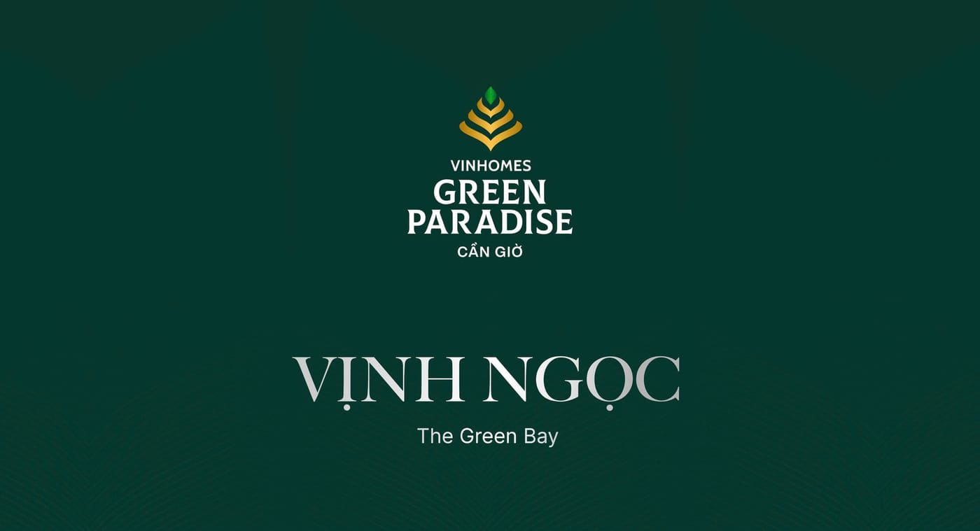 Layout sản phẩm Phân khu Vịnh Ngọc (The Green Bay)