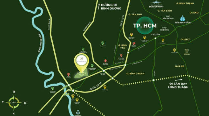 Tiện Ích Tại Khu Đô Thị Ecopark Bến Lức Long An