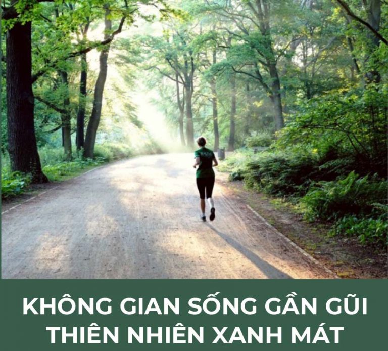 Không gian sống gần gũi với thiên nhiên