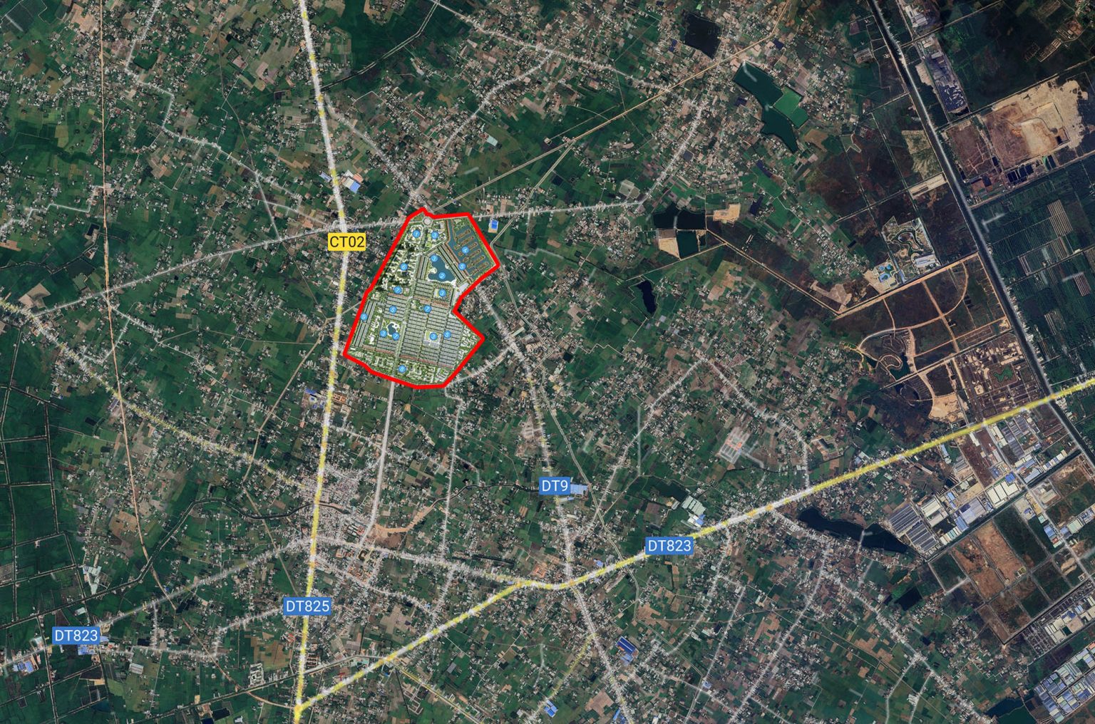 Vị Trí Dự Án Green City